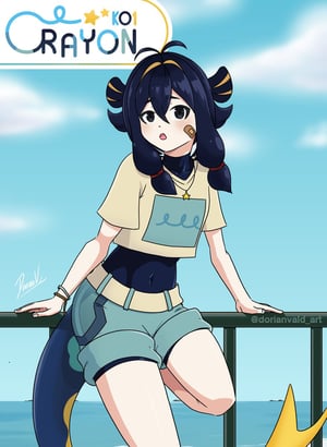 This is the Avatar Image for the Crayon Vtuber AI Voice and Text to Speech Generator